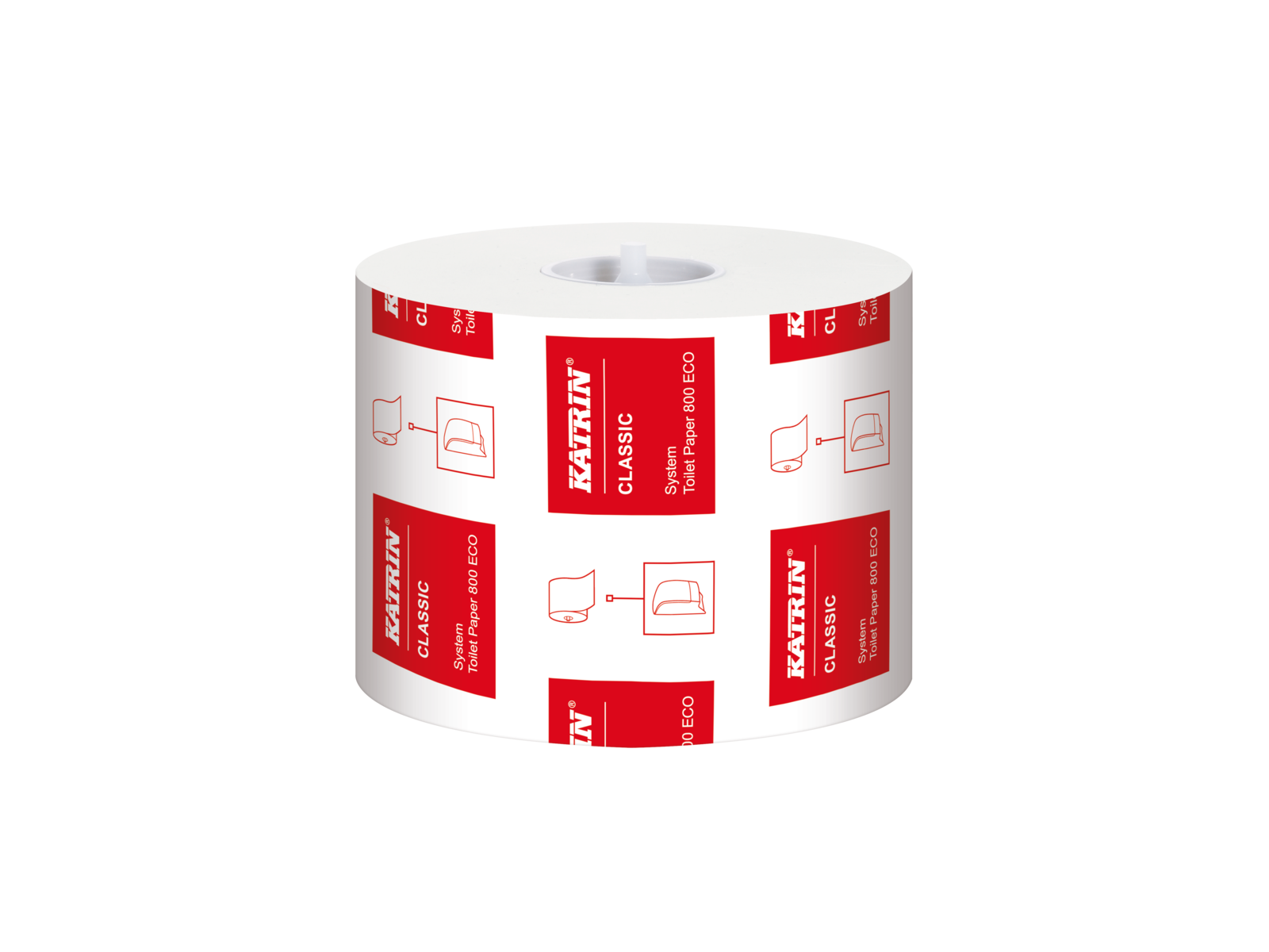 Papier toaletowy Katrin System 103424 Classic x36 92m, 2-warstwowy